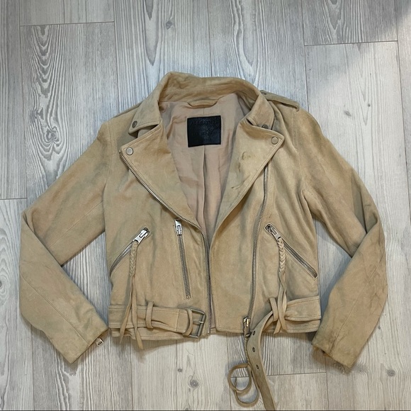 All Saints Jackets & Blazers - All Saints Suede Jacket 🧥